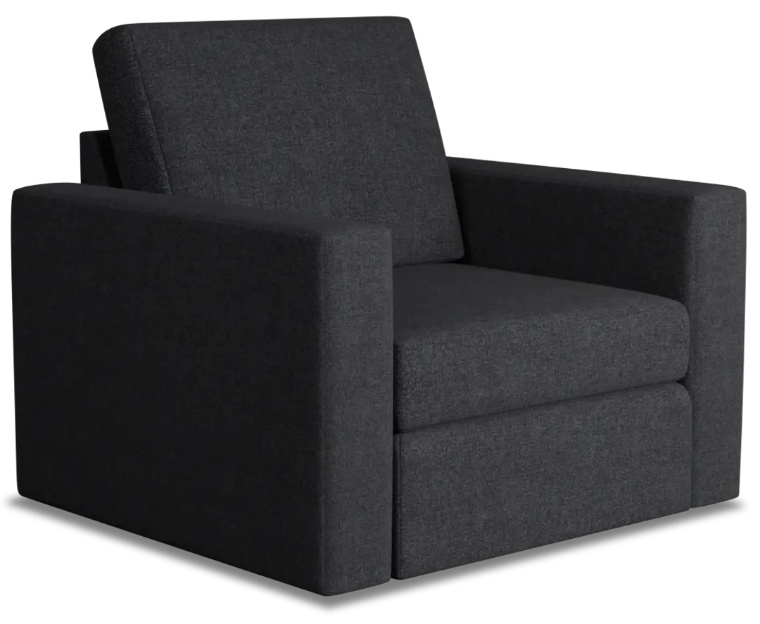 Citymod Dark Gray Fabric Swivel Chair Citymod Dark Gray Fabric Swivel Chair