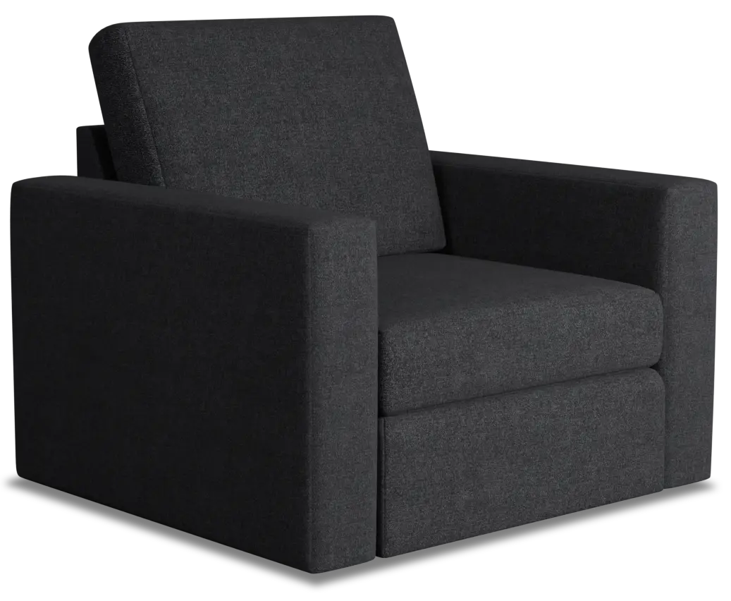 Citymod Dark Gray Fabric Swivel Chair Citymod Dark Gray Fabric Swivel Chair