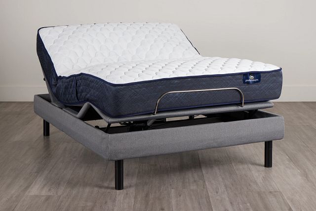 Serta Perfect Sleeper Adorning Night Firm Motion Perfect 4 Adjustable Base Set