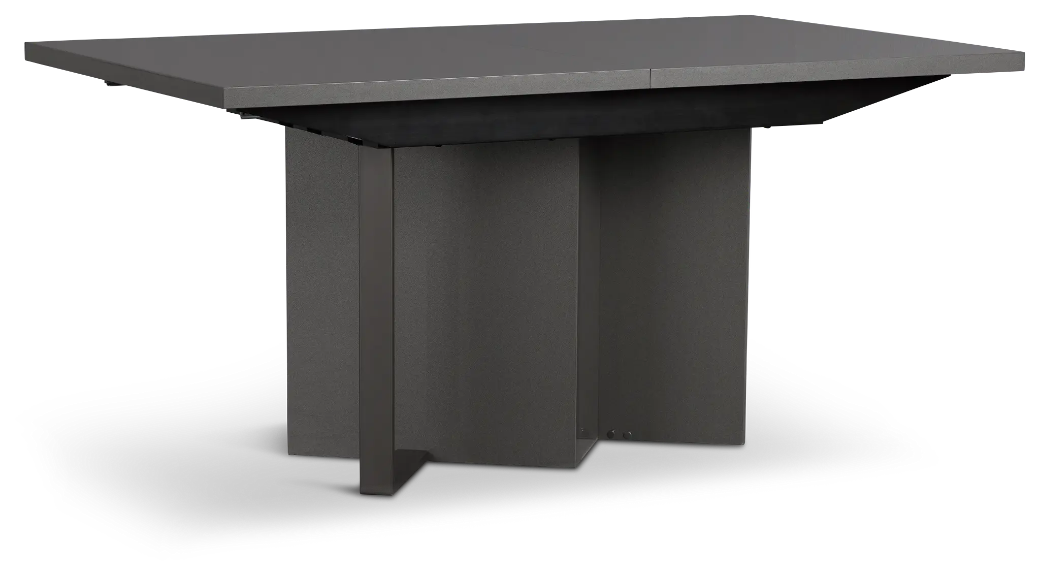 Oslo Gray Extension Rectangular Table Oslo Gray Extension Rectangular Table