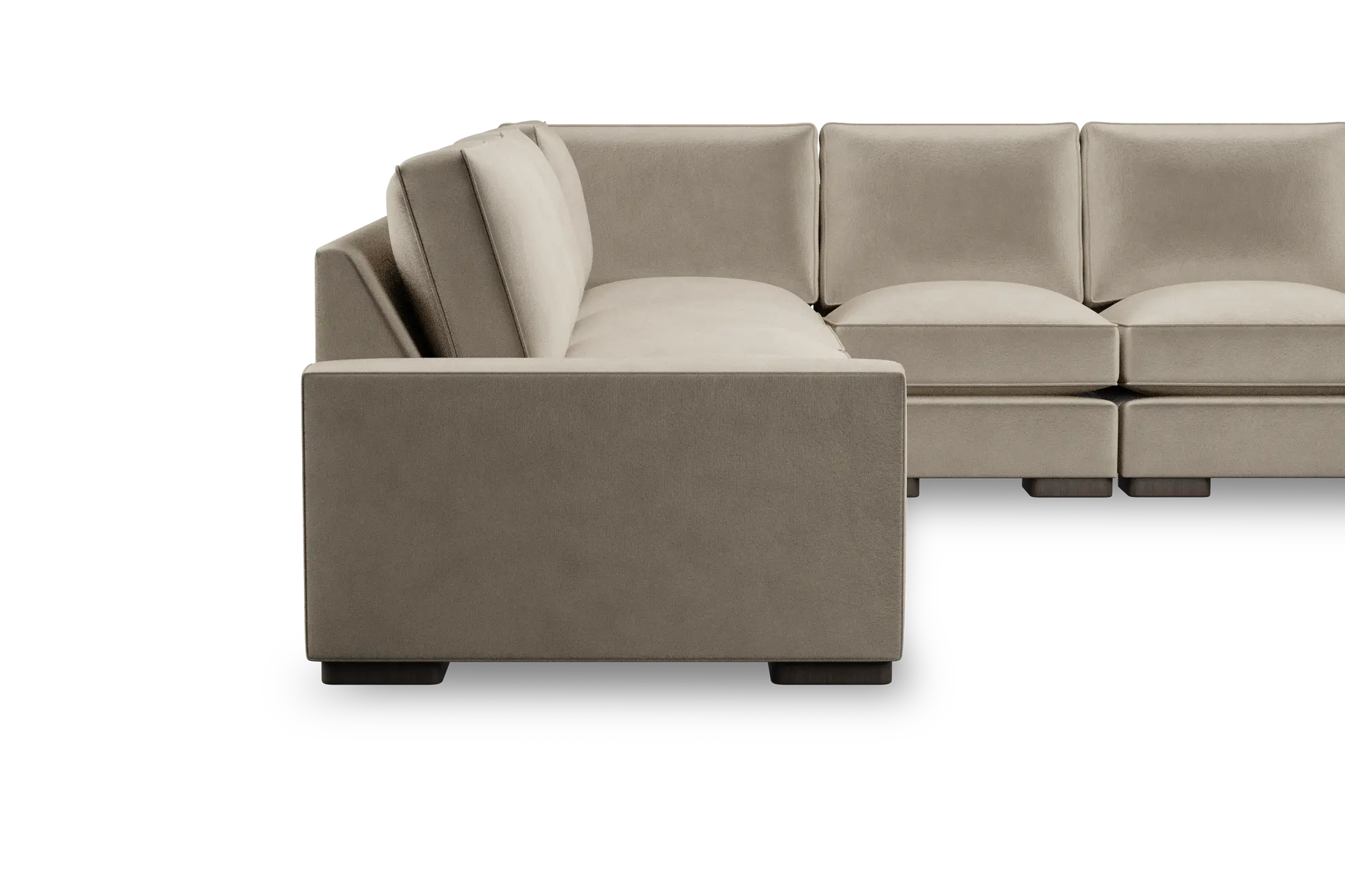 Edgewater Joya Beige Large Two-arm Sectional Edgewater Joya Beige Large Two-arm Sectional