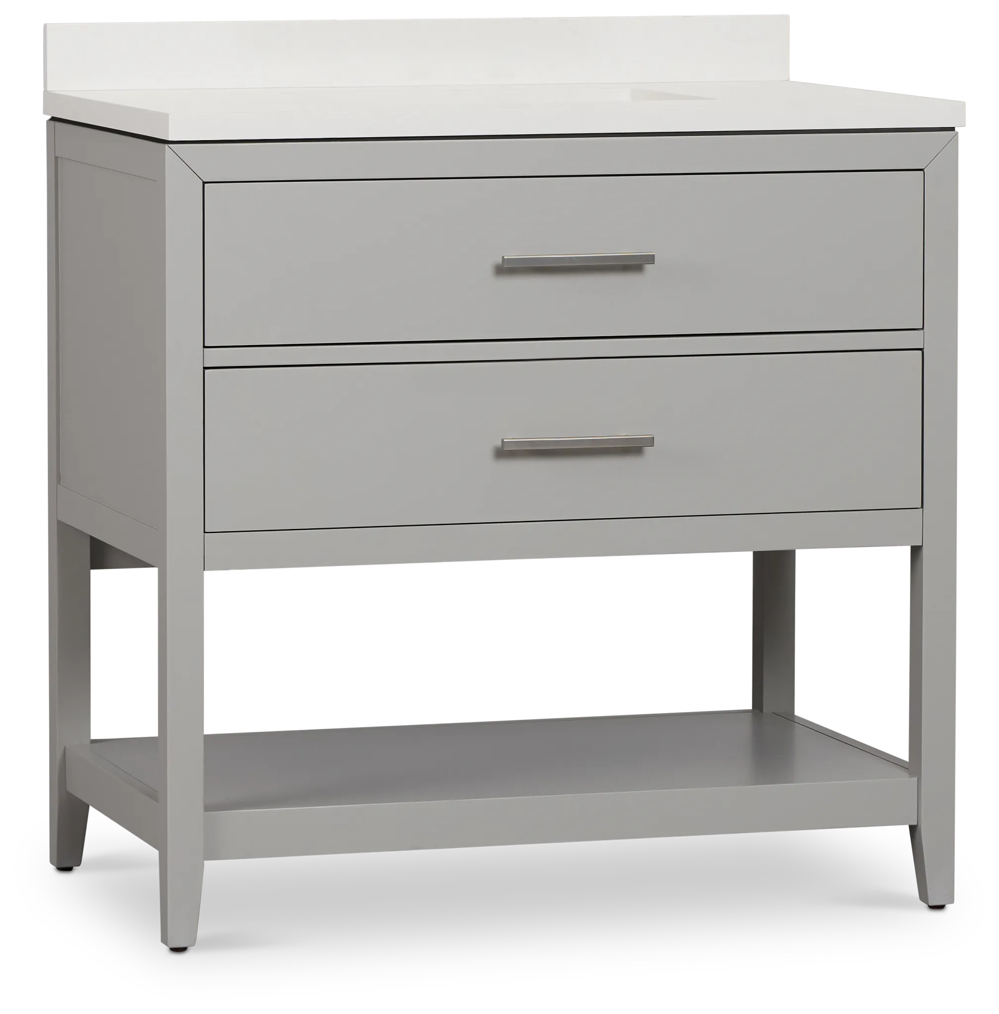 Alden Gray 36" Single Bathroom Vanity