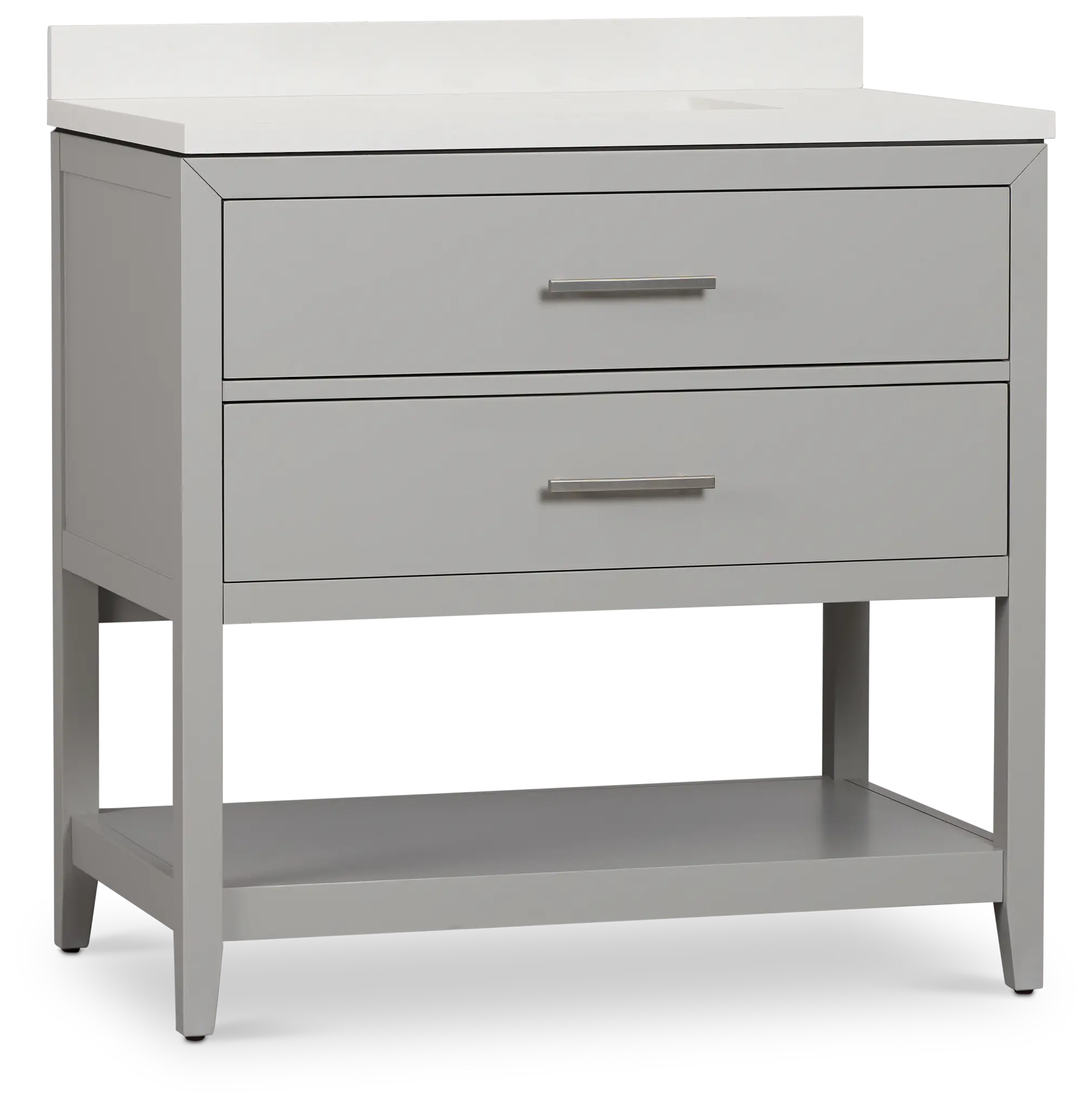 Alden Gray 36" Single Bathroom Vanity Alden Gray 36" Single Bathroom Vanity