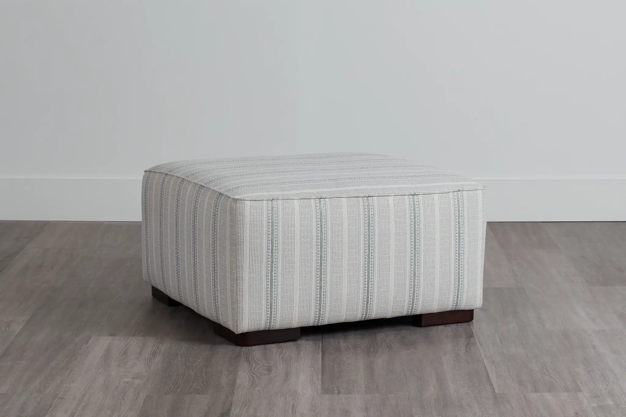 Farmhouse Green Fabric Cocktail Ottoman Farmhouse Green Fabric Cocktail Ottoman