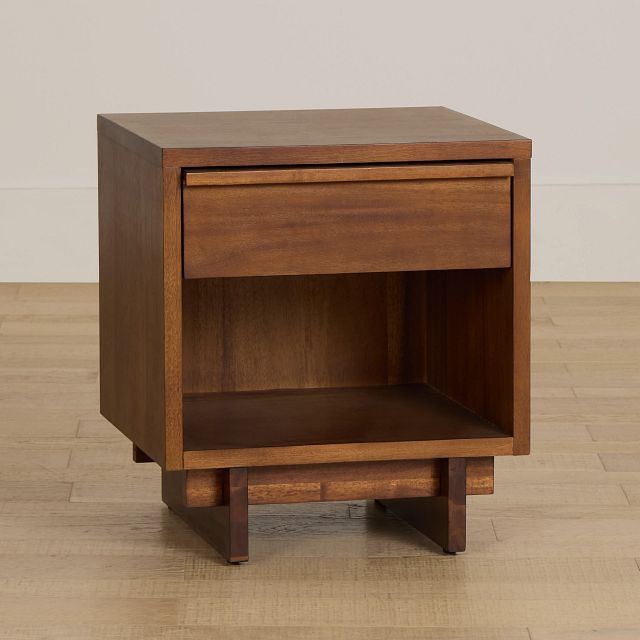 Bowery Dark Tone Nightstand