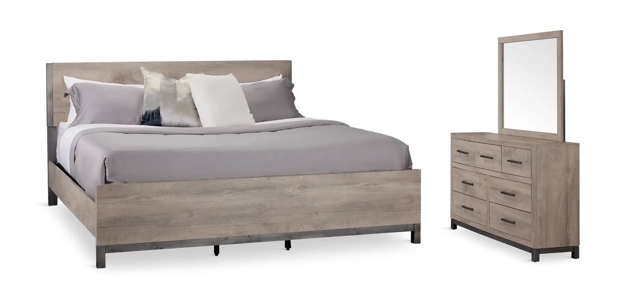 Evanston Gray Panel Bedroom Evanston Gray Panel Bedroom