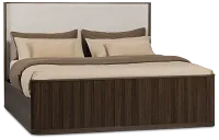 Camden Dark Tone Uph Panel Bed