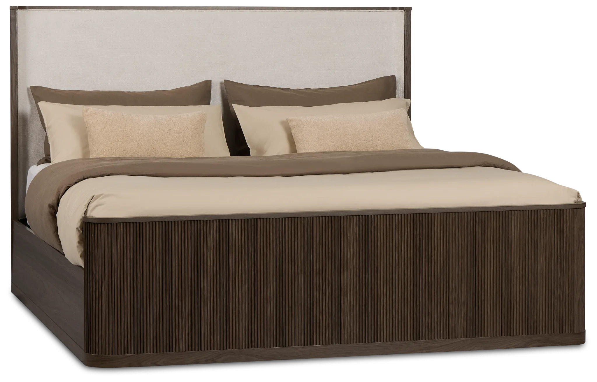 Camden Dark Tone Uph Panel Bed