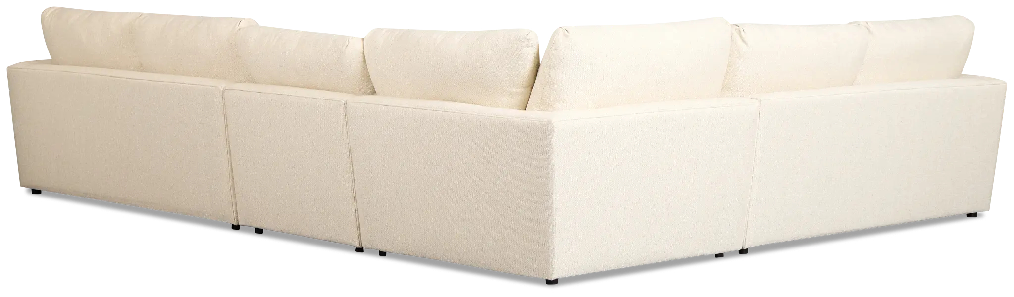 Maxwell Light Beige Fabric Medium Two-arm Sectional Maxwell Light Beige Fabric Medium Two-arm Sectional