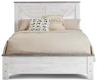 Blueridge Two-tone Panel Bed