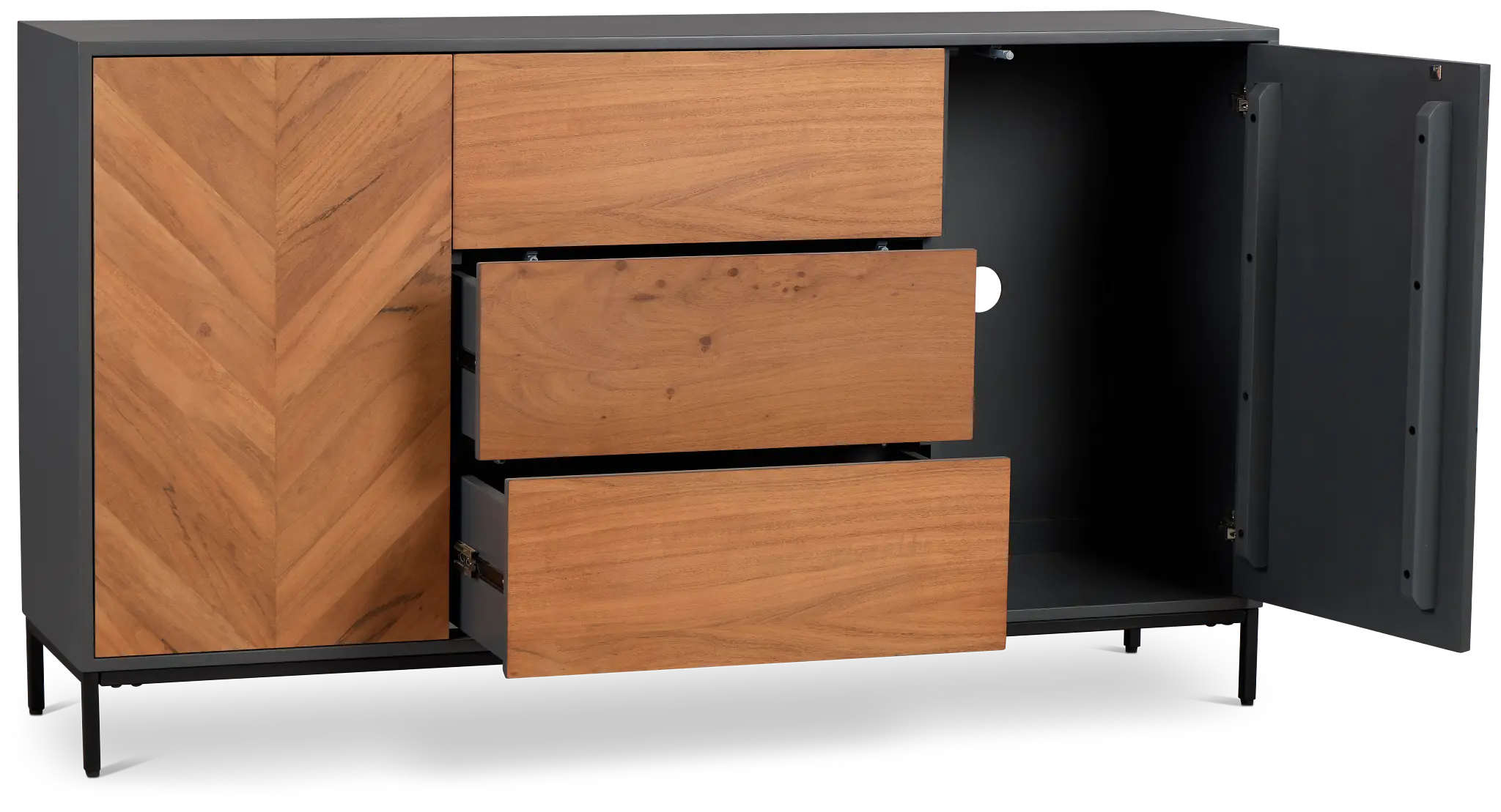 Kenzo Gray Credenza Kenzo Gray Credenza