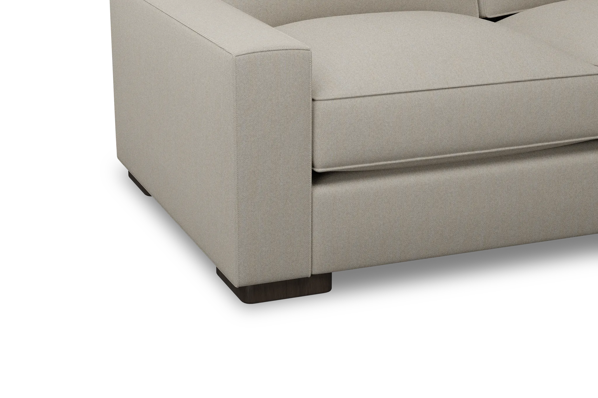 Edgewater Peyton Beige Medium Right Chaise Sectional