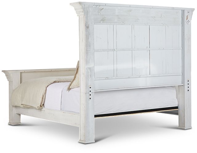 Davenport White Panel Bed