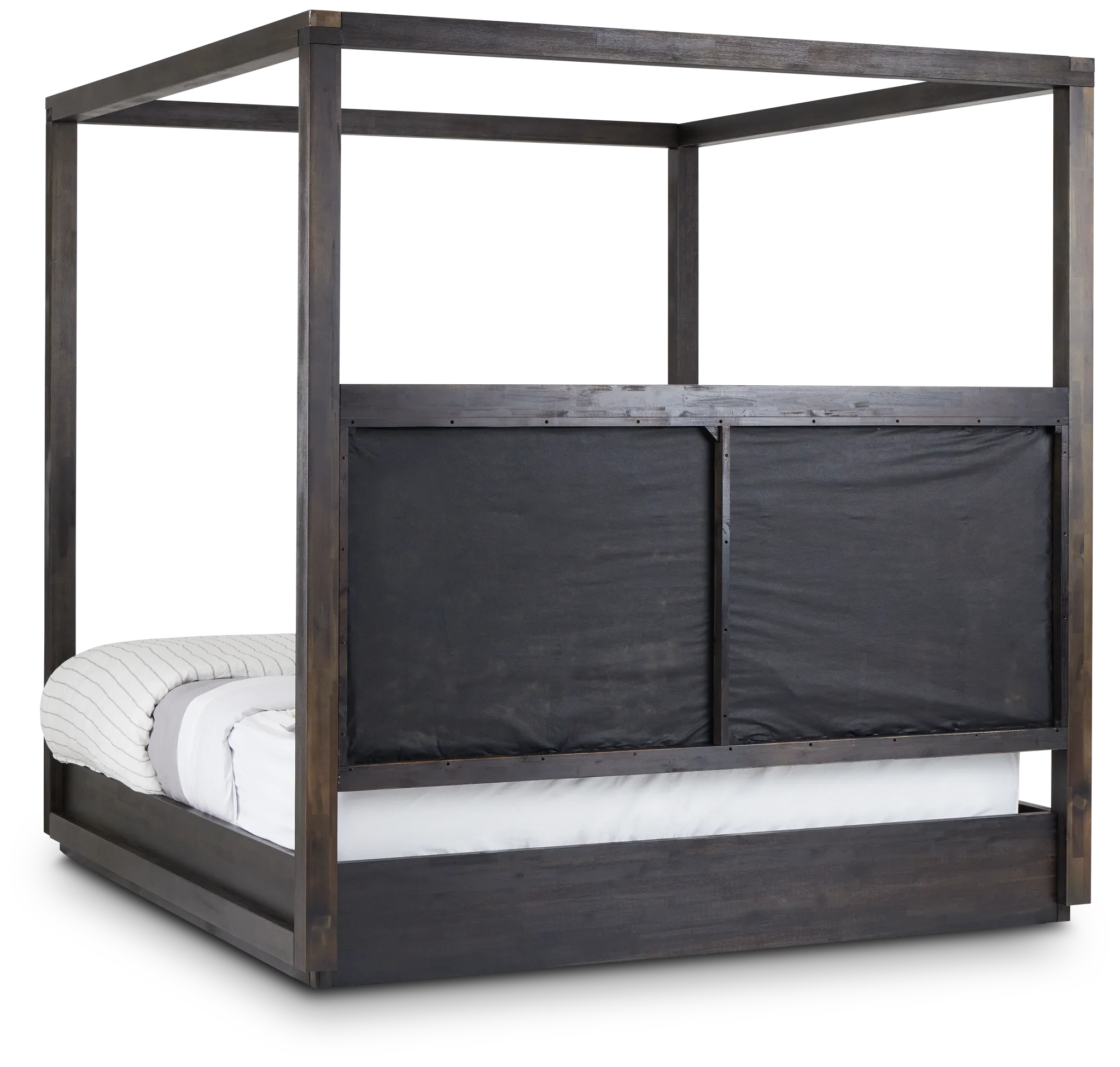 Madden Gray Uph Canopy Bed