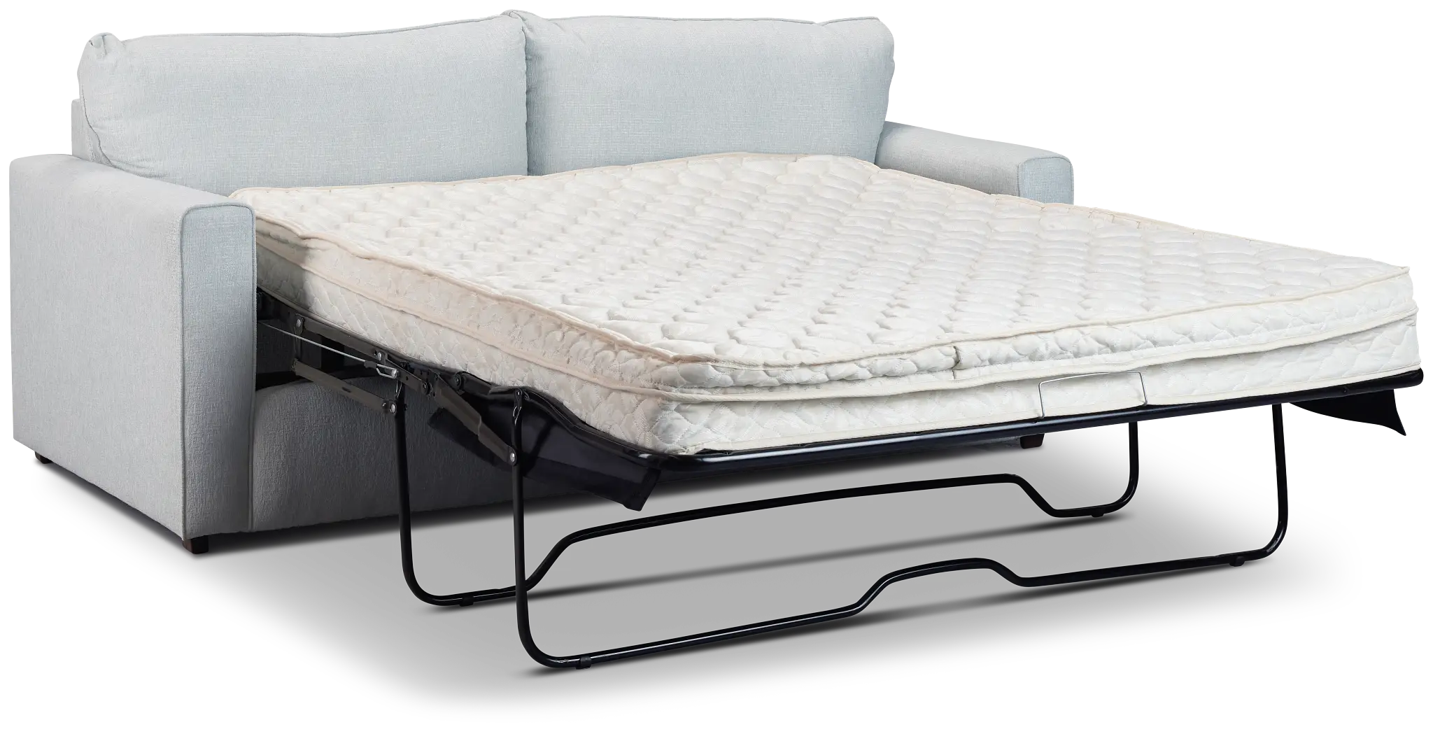 Avalon Light Blue Fabric Innerspring Sleeper Avalon Light Blue Fabric Innerspring Sleeper