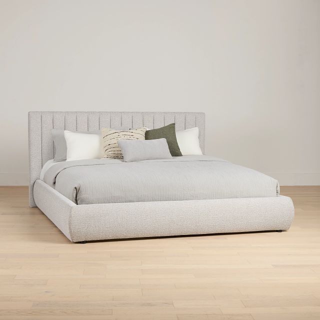 Nomad Gray Uph Platform Bed