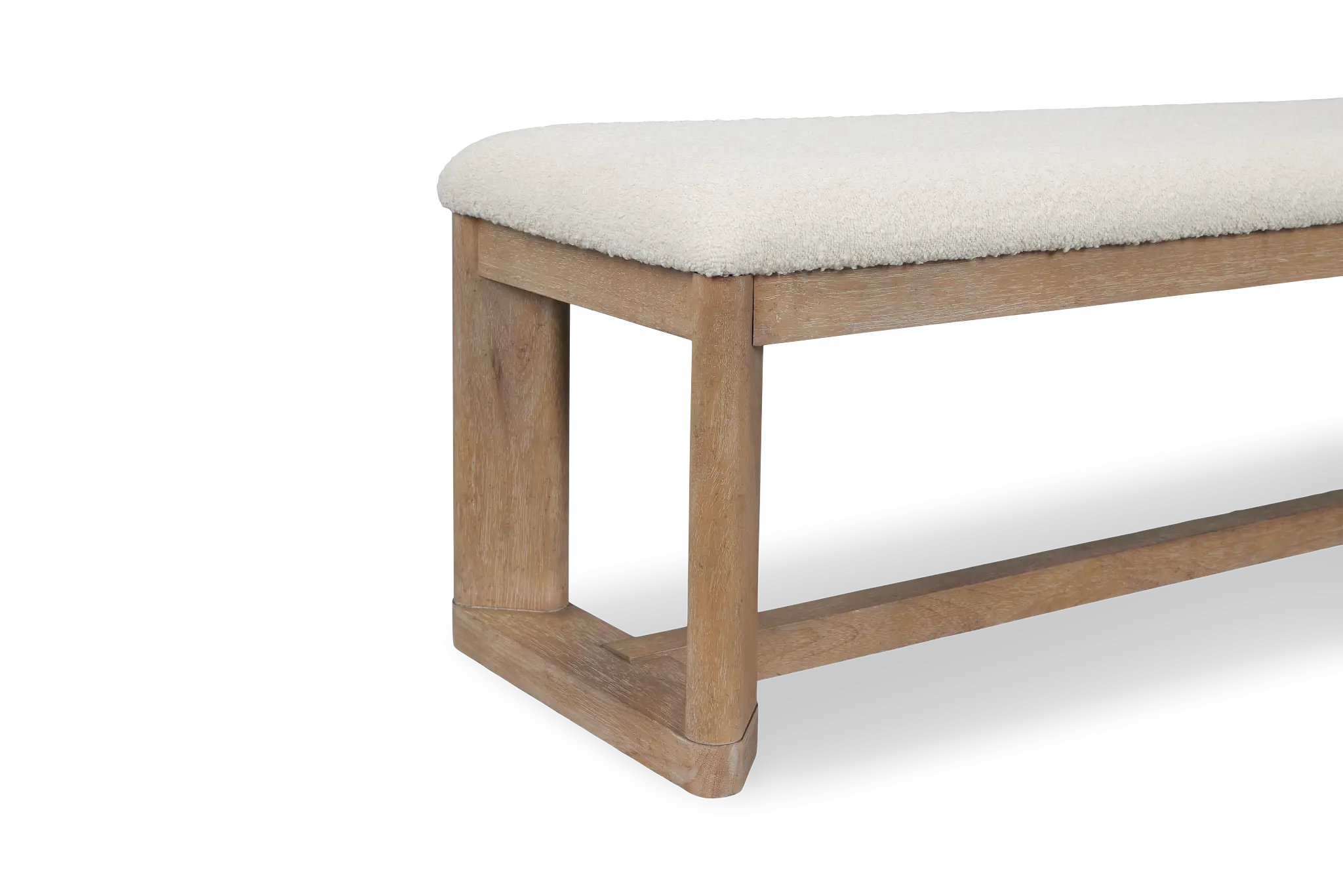 Alton Light Tone Upholstered Dining Bench Alton Light Tone Upholstered Dining Bench