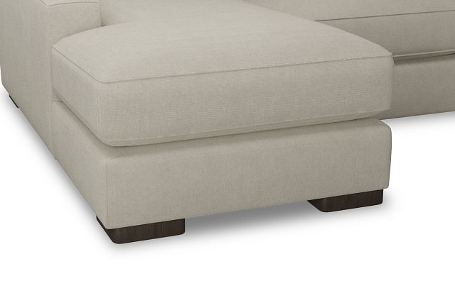 Edgewater Suave Beige Medium Left Chaise Sectional