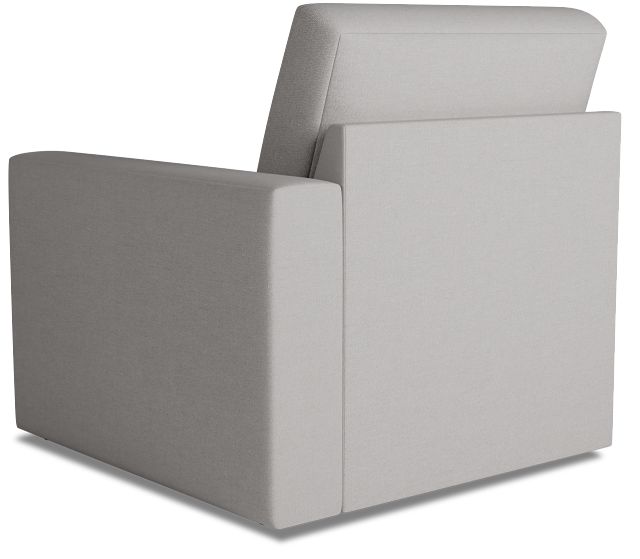 Citymod Light Gray Fabric Right Chair