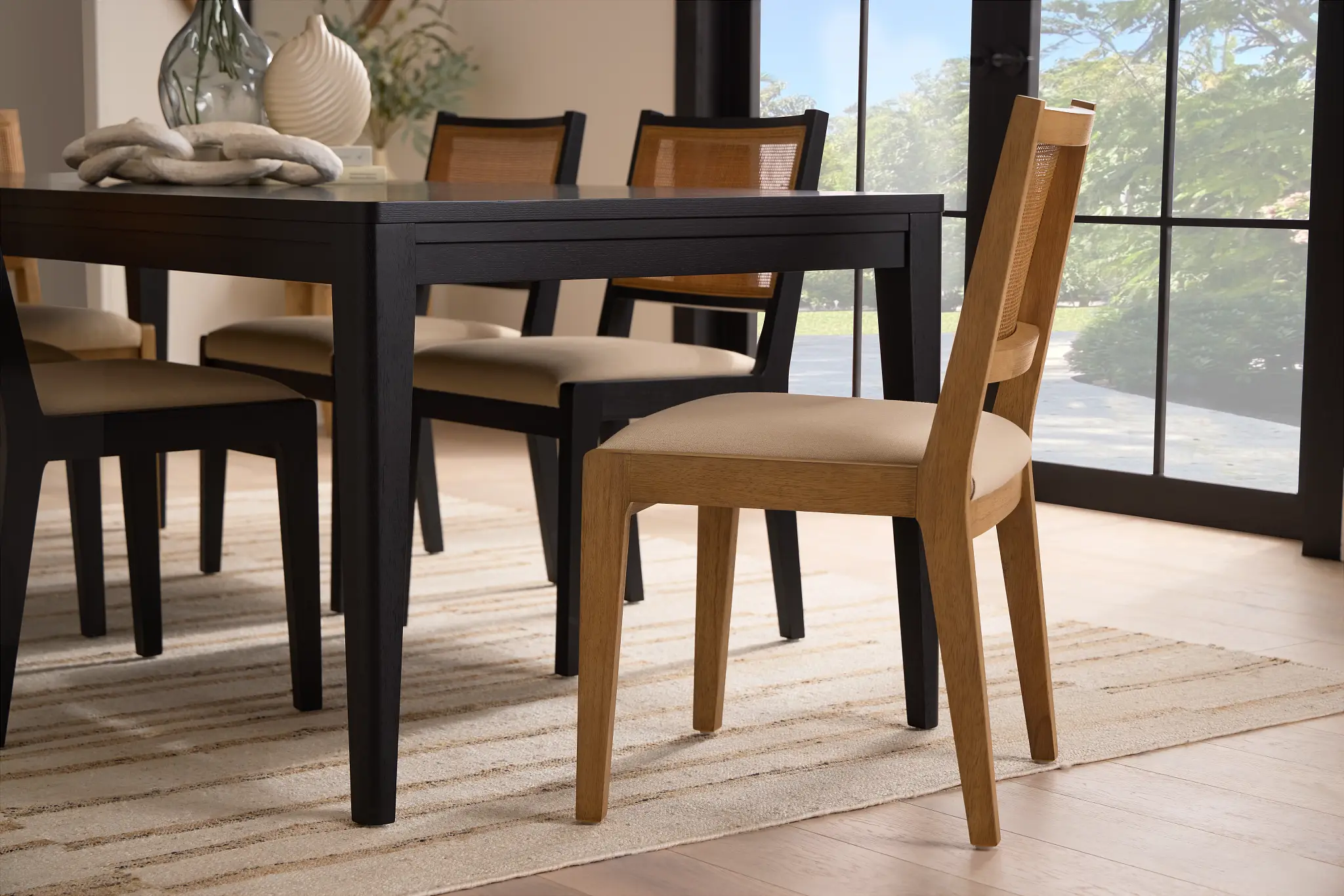 Pacific Black Rectangular Table Pacific Black Rectangular Table