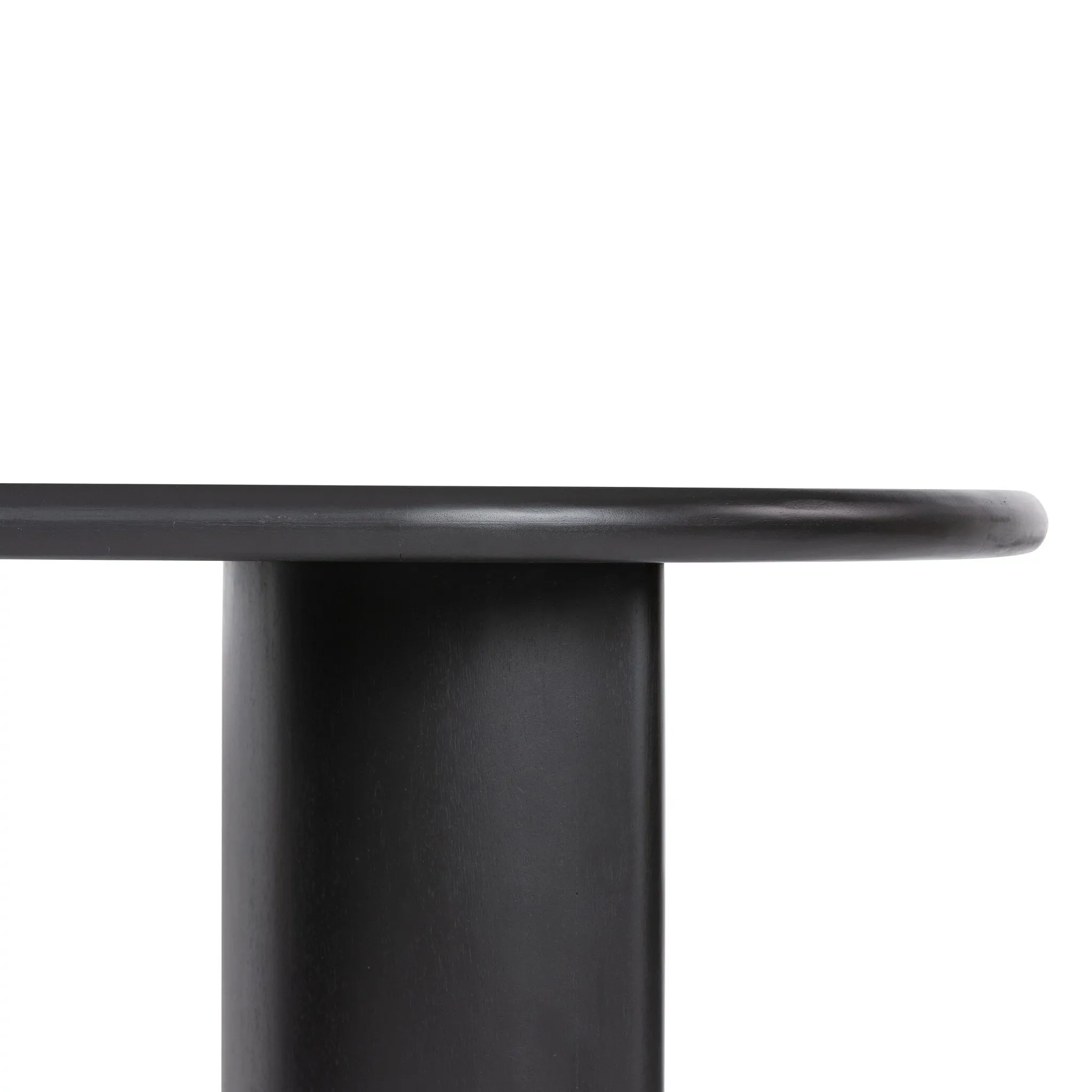 Paloa Black Oval Coffee Table