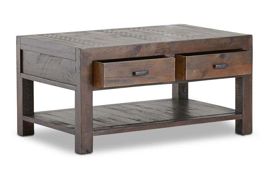 Seattle Dark Tone Rectangular Coffee Table