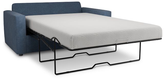 Siesta Maguire Blue Fabric Memory Foam Sleeper