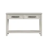 Sansa White Sofa Table