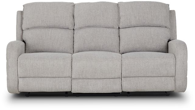 Piper Gray Fabric Power Reclining Sofa