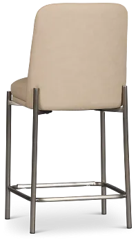 Avondale Taupe 24" Upholstered Barstool
