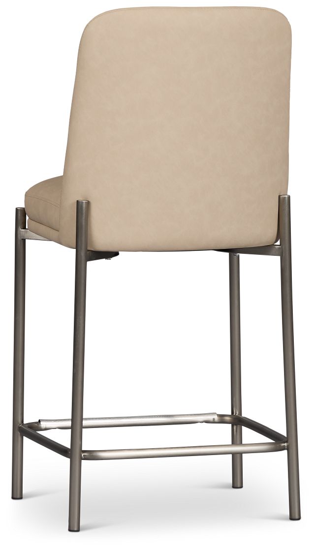 Avondale Taupe 24" Upholstered Barstool
