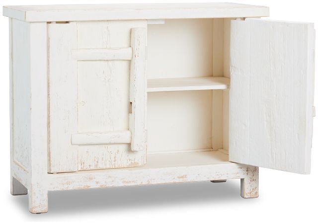 Theo White Two-door Cabinet