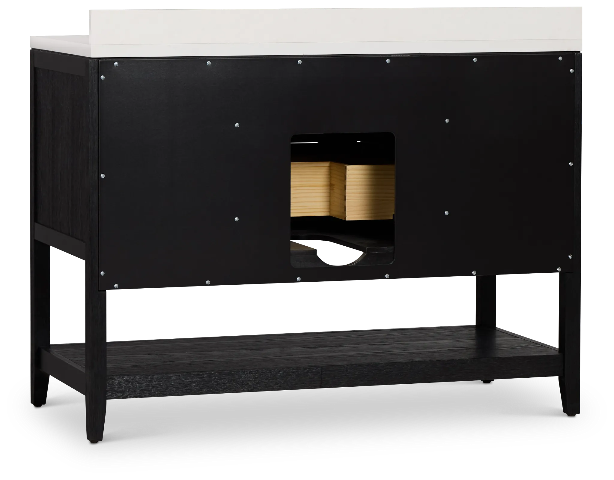 Alden Black 48" Single Bathroom Vanity