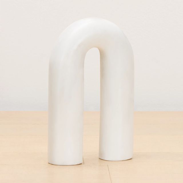 Aqua White Stone Sculpture