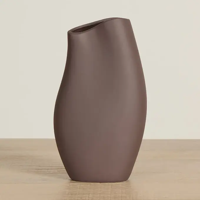 Baize Brown Vase Baize Brown Vase