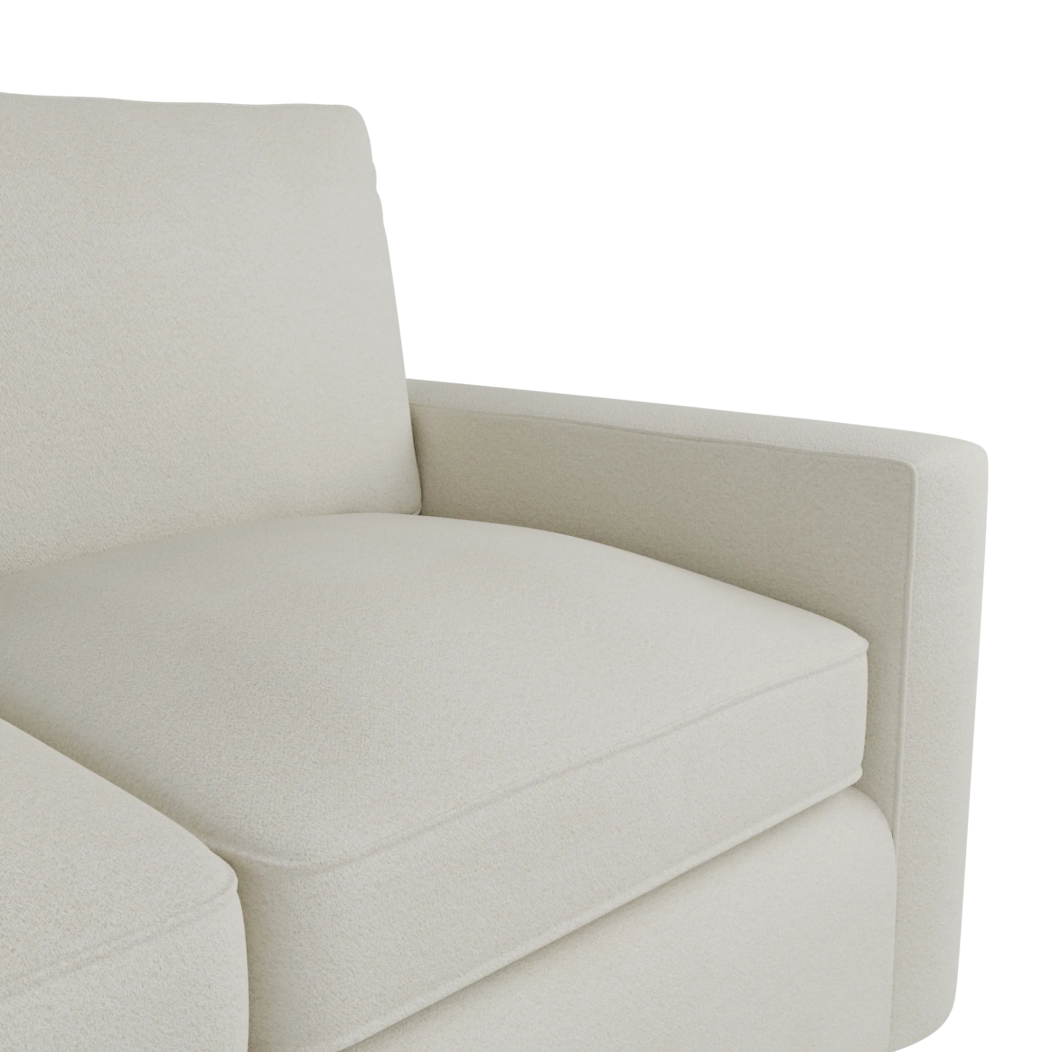Siesta Elite Ivory Small Memory Foam Sleeper
