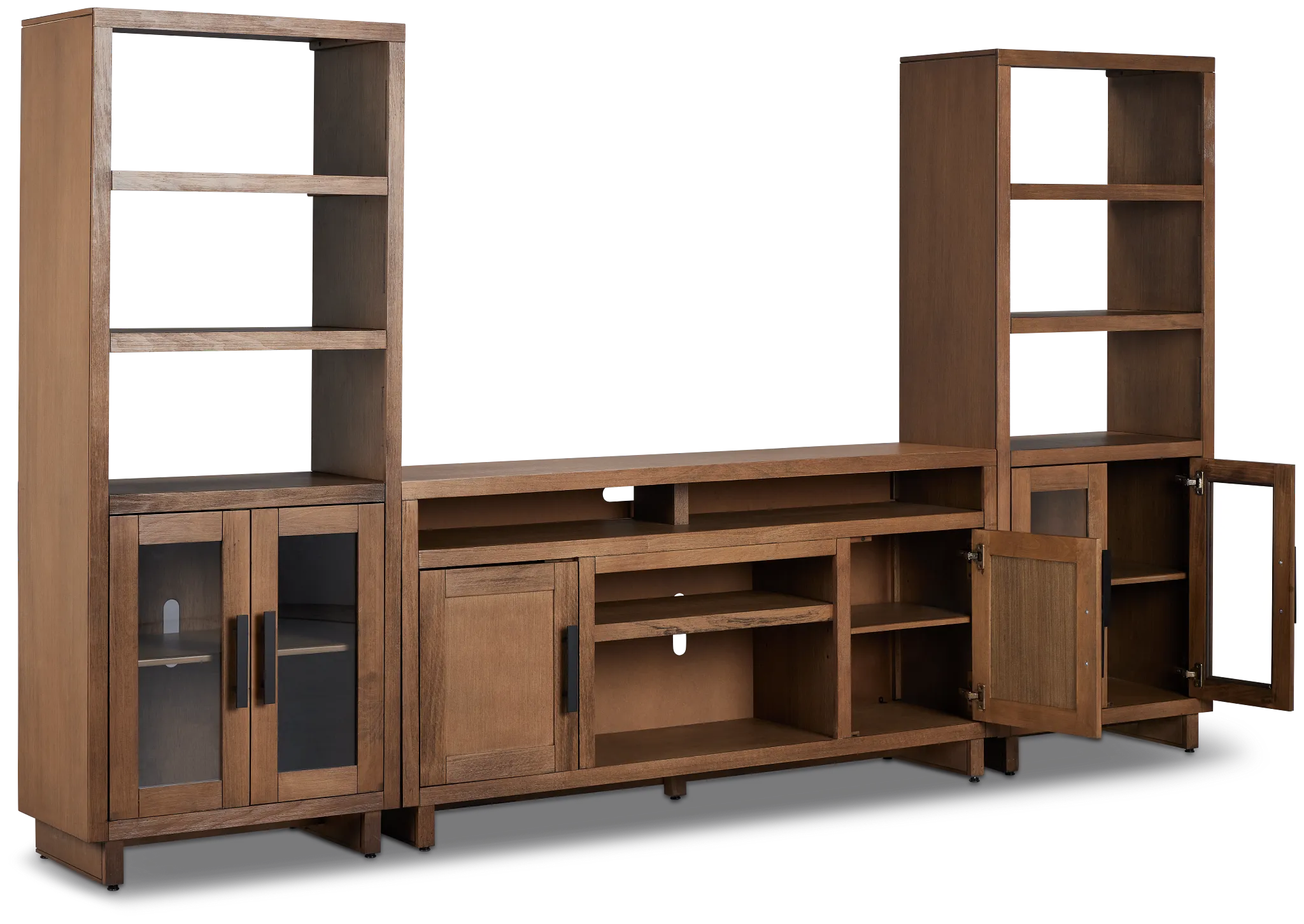 Richmond Light Tone 64" Door Entertainment Wall