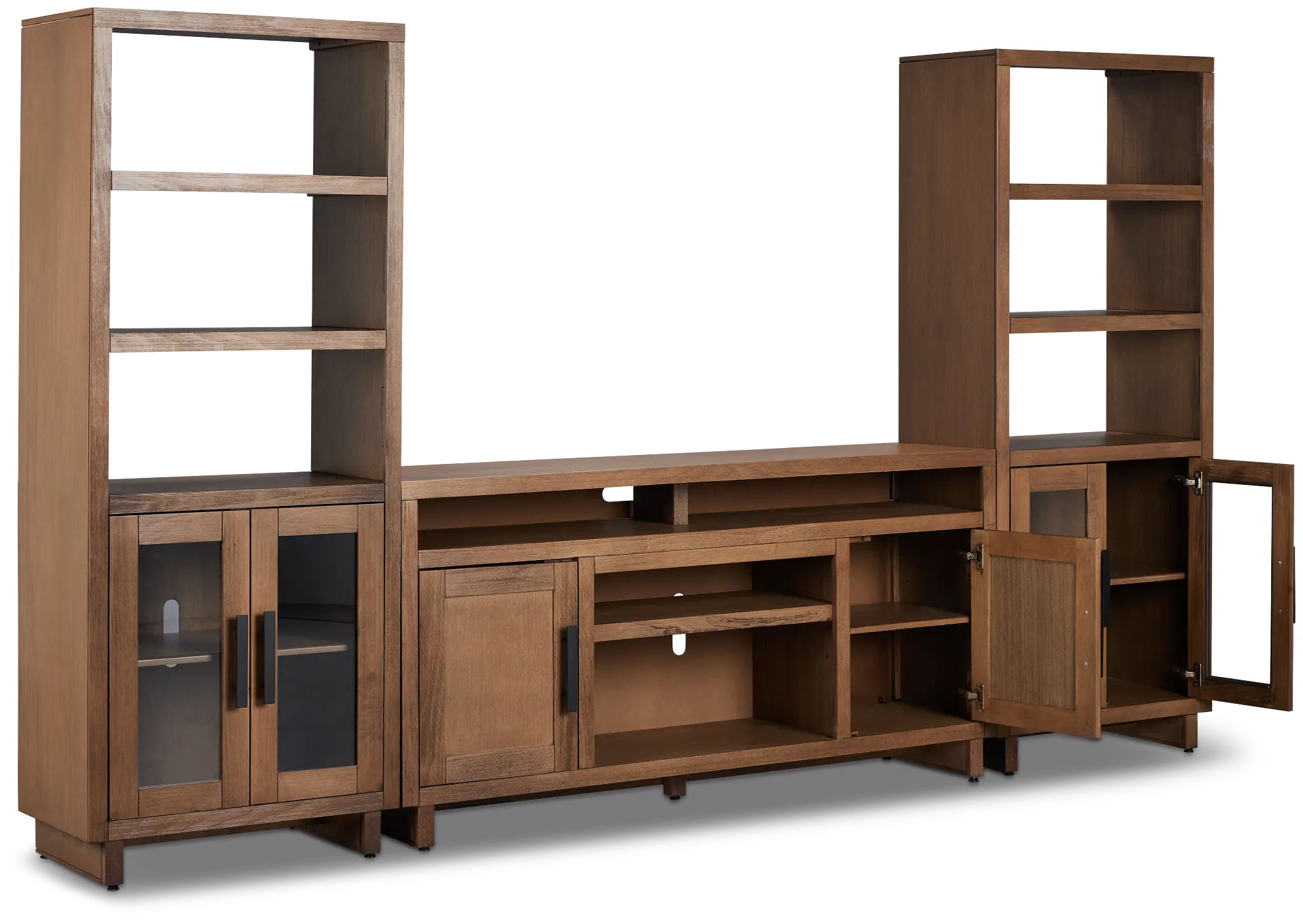 Richmond Light Tone 64" Door Entertainment Wall Richmond Light Tone 64" Door Entertainment Wall