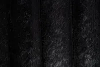 Teddy Black Fabric Large Two-arm Sectional