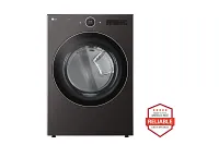 Lg 6701 Series Black Front Load Gas Dryer