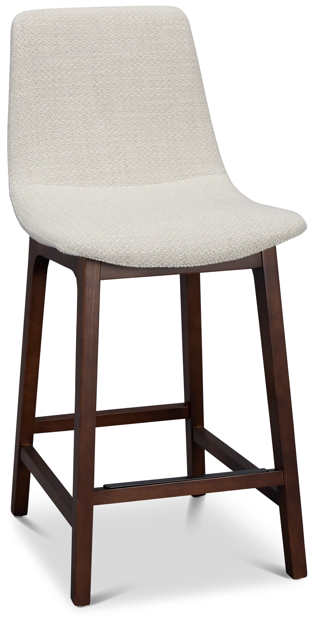 Hamilton Light Beige Fabric 24" Upholstered Barstool