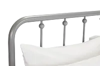 Rory Gray Metal Panel Bed