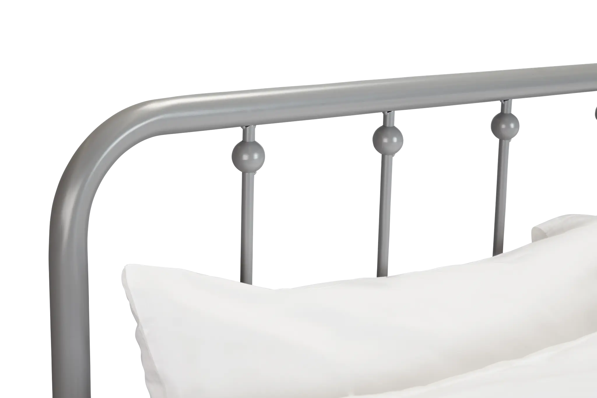 Rory Gray Metal Panel Bed Rory Gray Metal Panel Bed