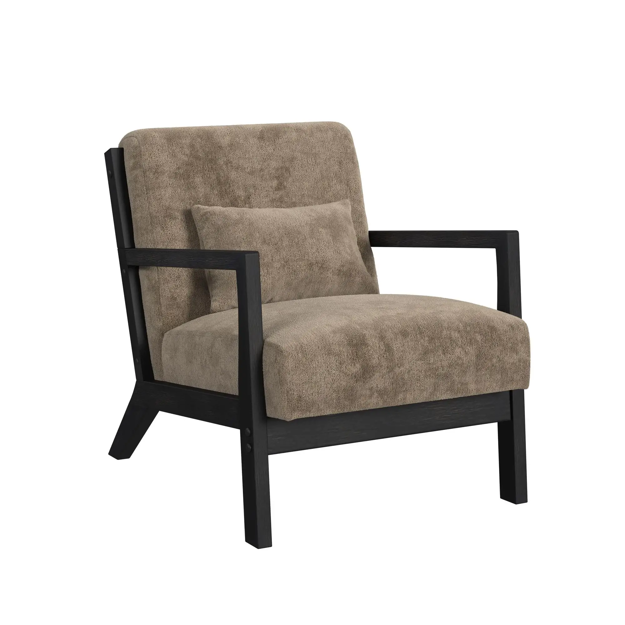 Fable Light Brown Fabric Accent Chair Fable Light Brown Fabric Accent Chair