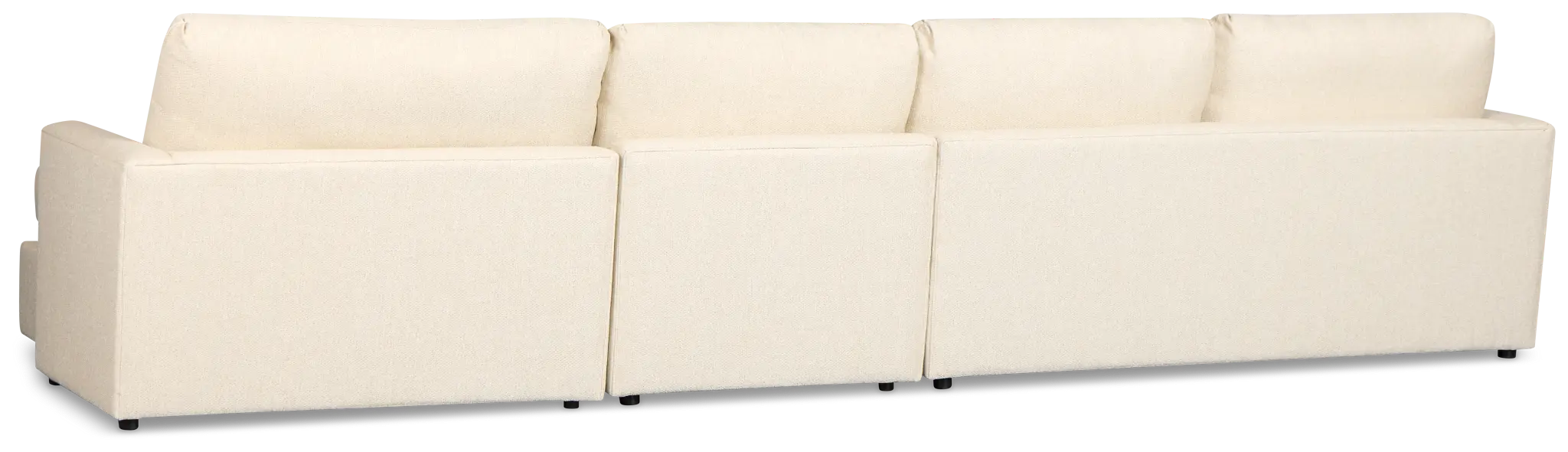 Maxwell Light Beige Fabric Small Right Chaise Sectional Maxwell Light Beige Fabric Small Right Chaise Sectional