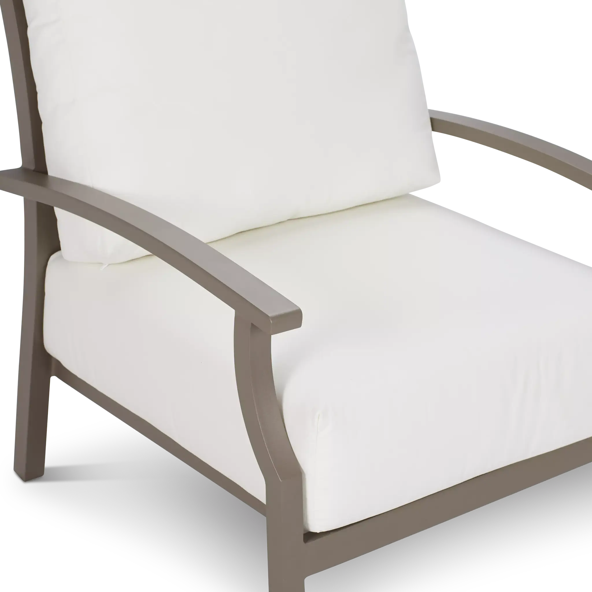 Raleigh White Aluminum Chair Raleigh White Aluminum Chair