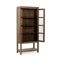 Kang Dark Tone Door Bookcase