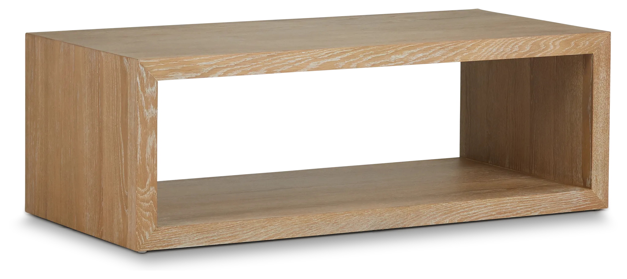 Nantucket Light Tone Open Coffee Table