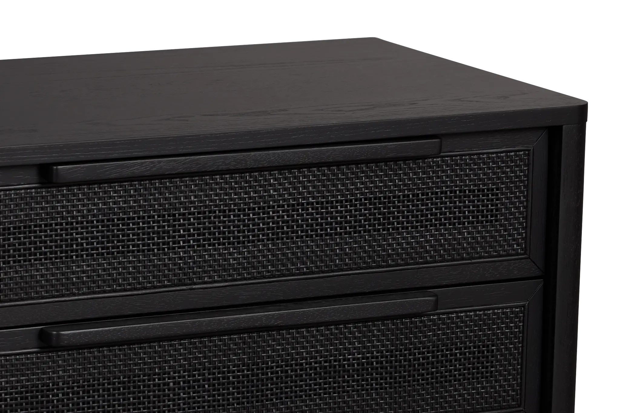 Pacific Black 3-drawer Nightstand Pacific Black 3-drawer Nightstand