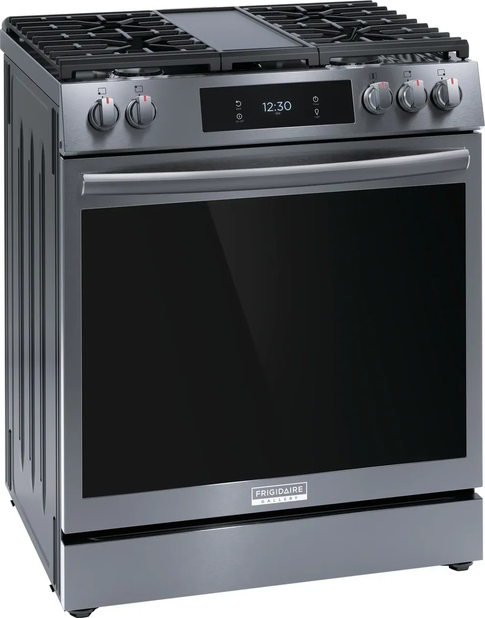 Frigidaire 3060 Series Black Stnl Steel Gas Range